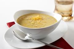 Curried Corn and Pepper Chowder